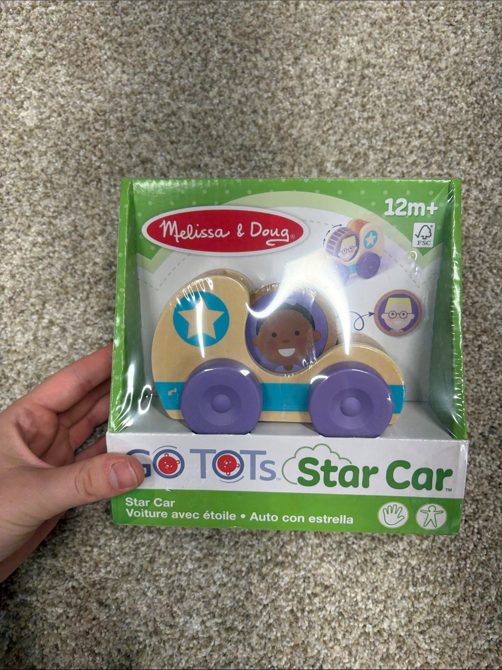 Melissa and Doug go tots star car